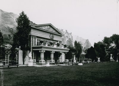 Cremorne Gardens, London: Swiss Cottage by English Photographer